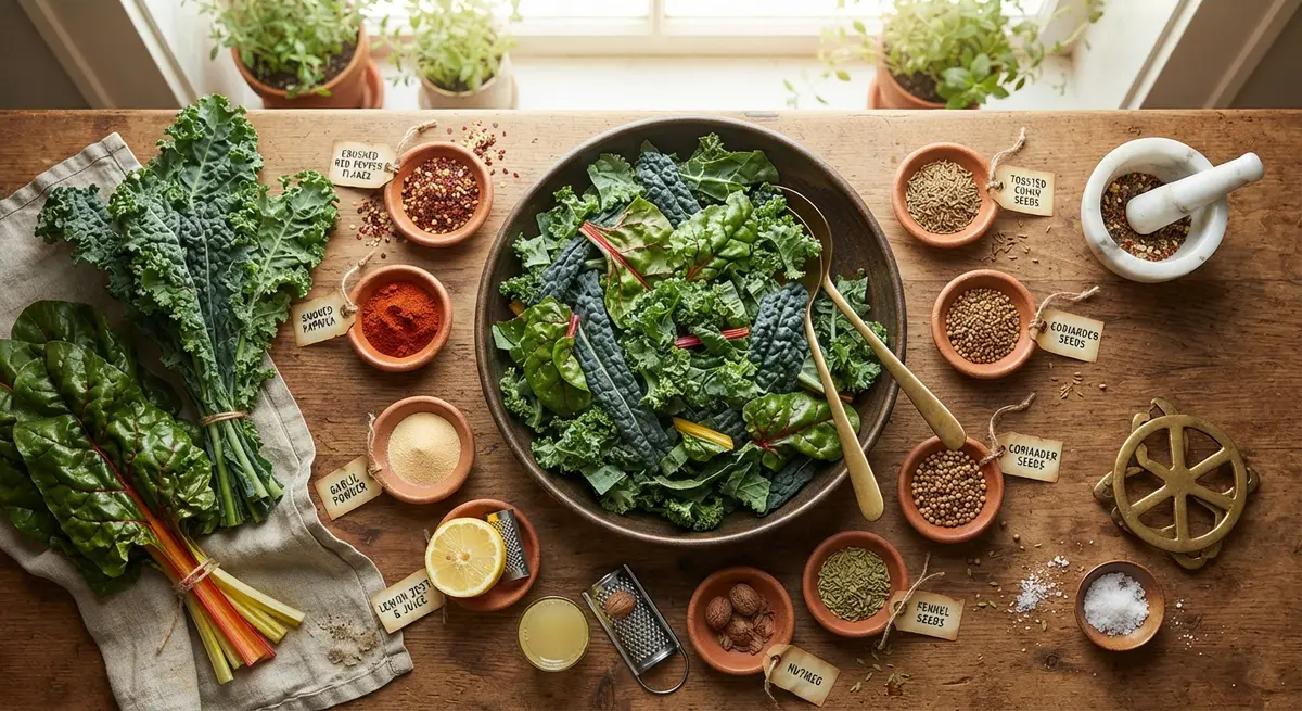 Perfect Matches: Which Spices Elevate Bitter Greens Like Kale and Chard?