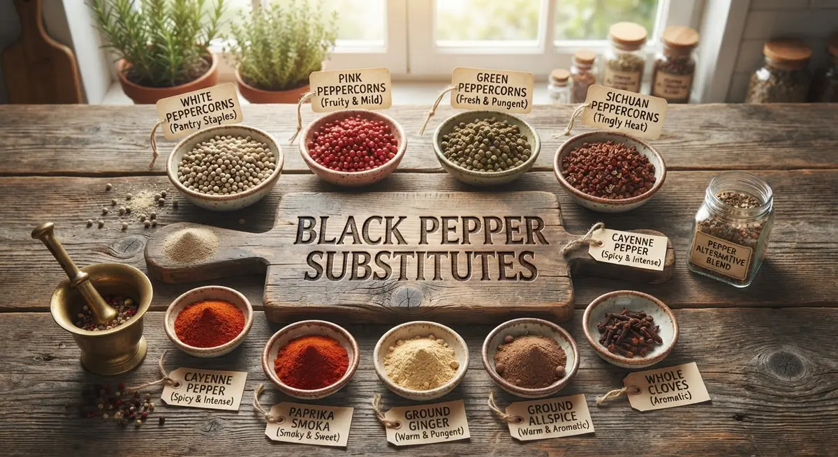 Black Pepper Substitutes for Every Kind of Dish