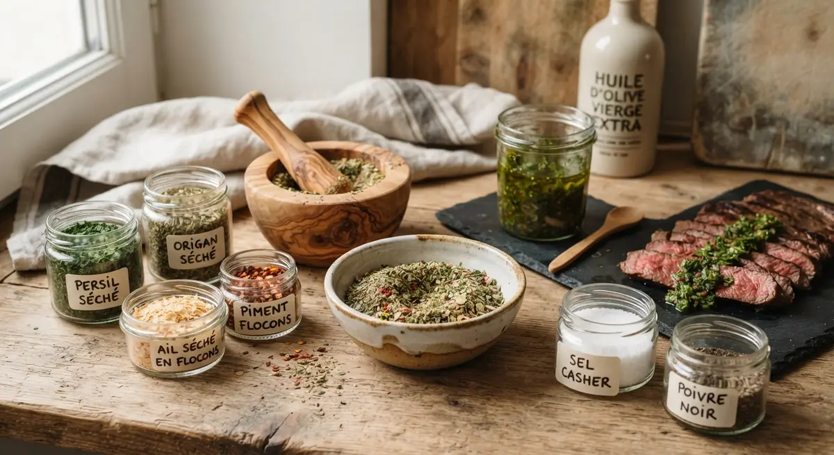 Chimichurri Spice Base: Dried Herb Blends for Quick Argentinian Sauces