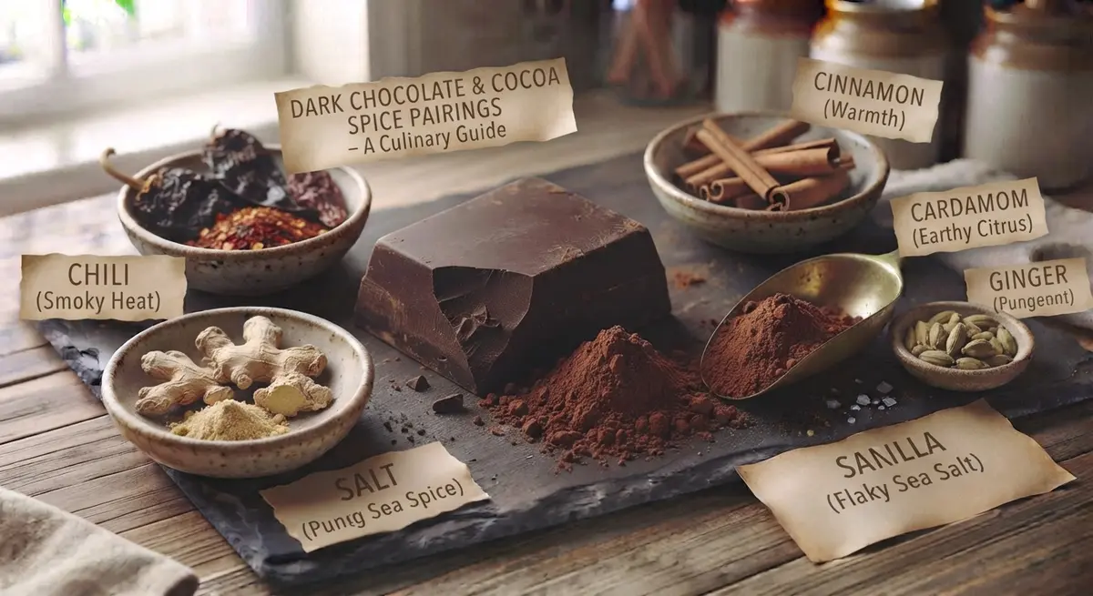 Chocolate and Spice: The Best Warm Seasonings to Pair with Dark Cocoa