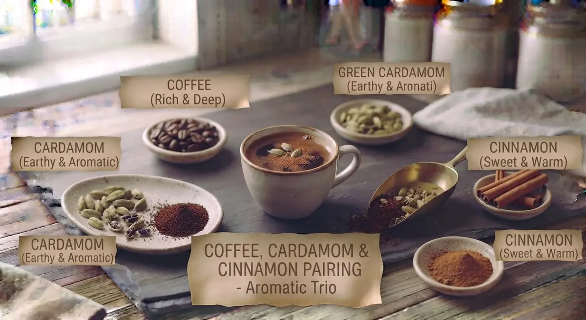 Coffee and Spice: Pairing Cardamom and Cinnamon with Your Morning Brew