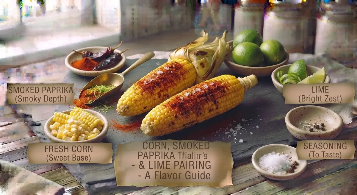 Corn With Smoked Paprika and Lime: Elote Flavor Without the Fuss