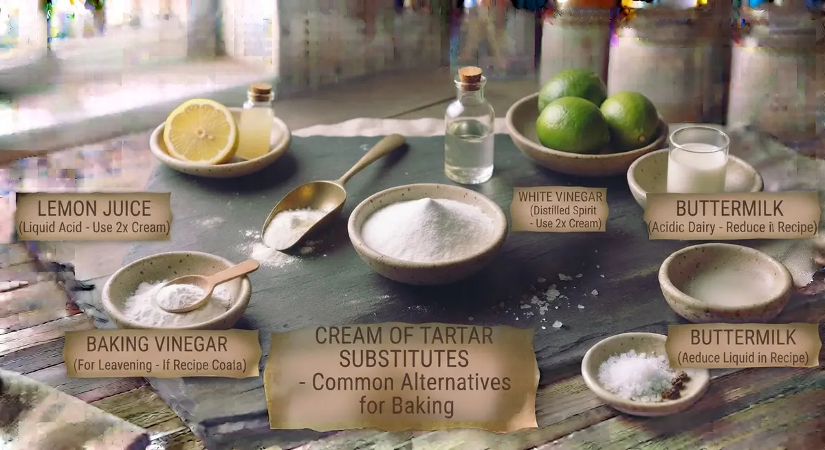 Cream of Tartar Substitutes for Meringues and Baking Science
