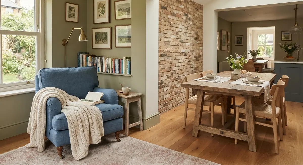 Creating a Cozy Reading Nook Right Next to Your Dining Area