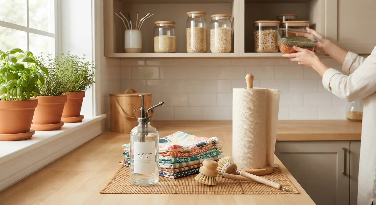 Easy Swaps to Make Your Kitchen More Eco-Friendly Every Day