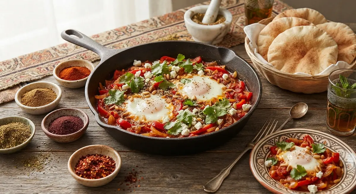 Egg and Spice: Transforming Morning Scrambles with Middle Eastern Flair