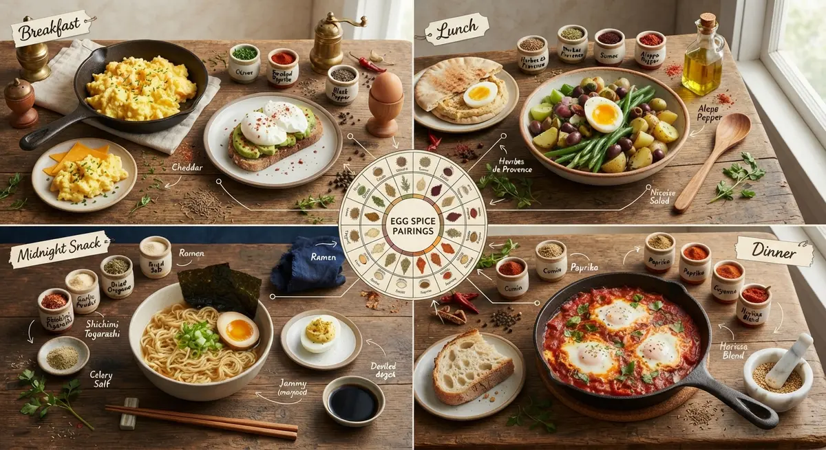Spice Pairings for Eggs That Work From Sunrise to Suppertime