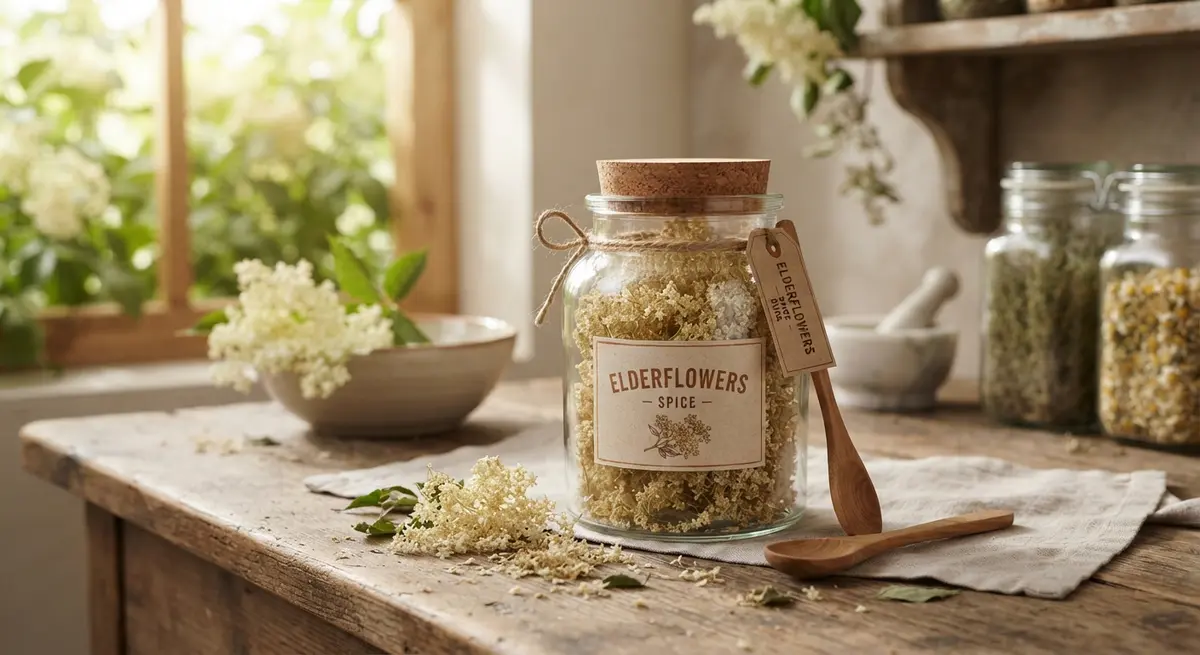 Dried Elderflowers: Flavor Profile, Health Benefits & Culinary Uses
