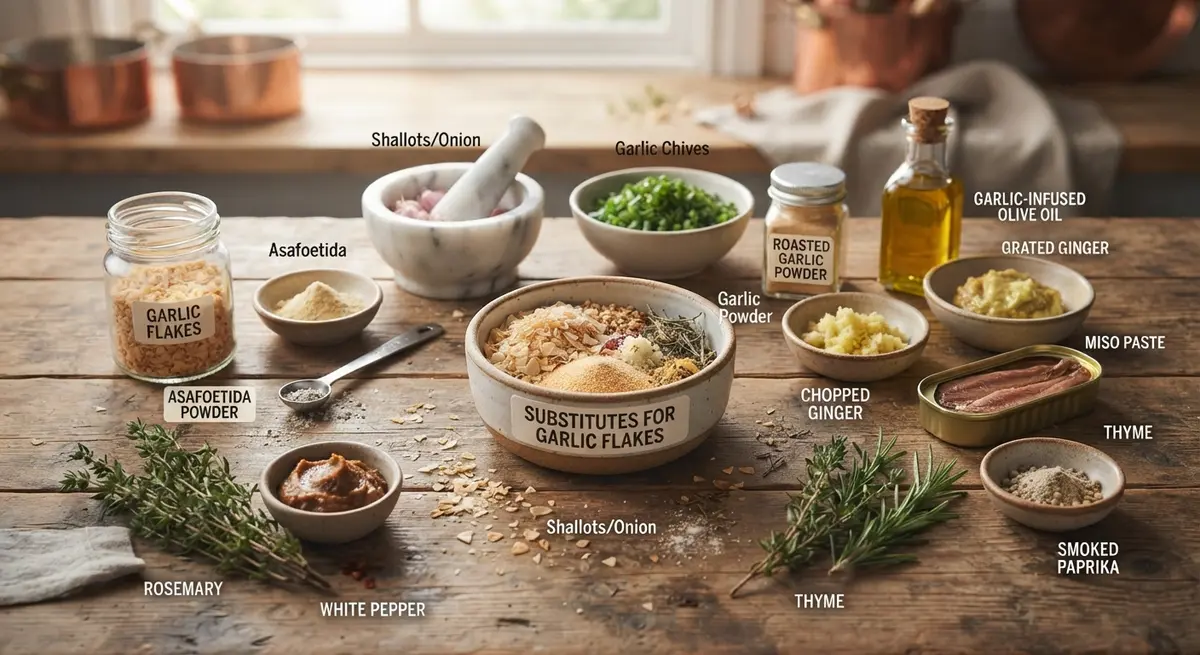 Garlic Flakes Substitutes When the Crunch Is the Point
