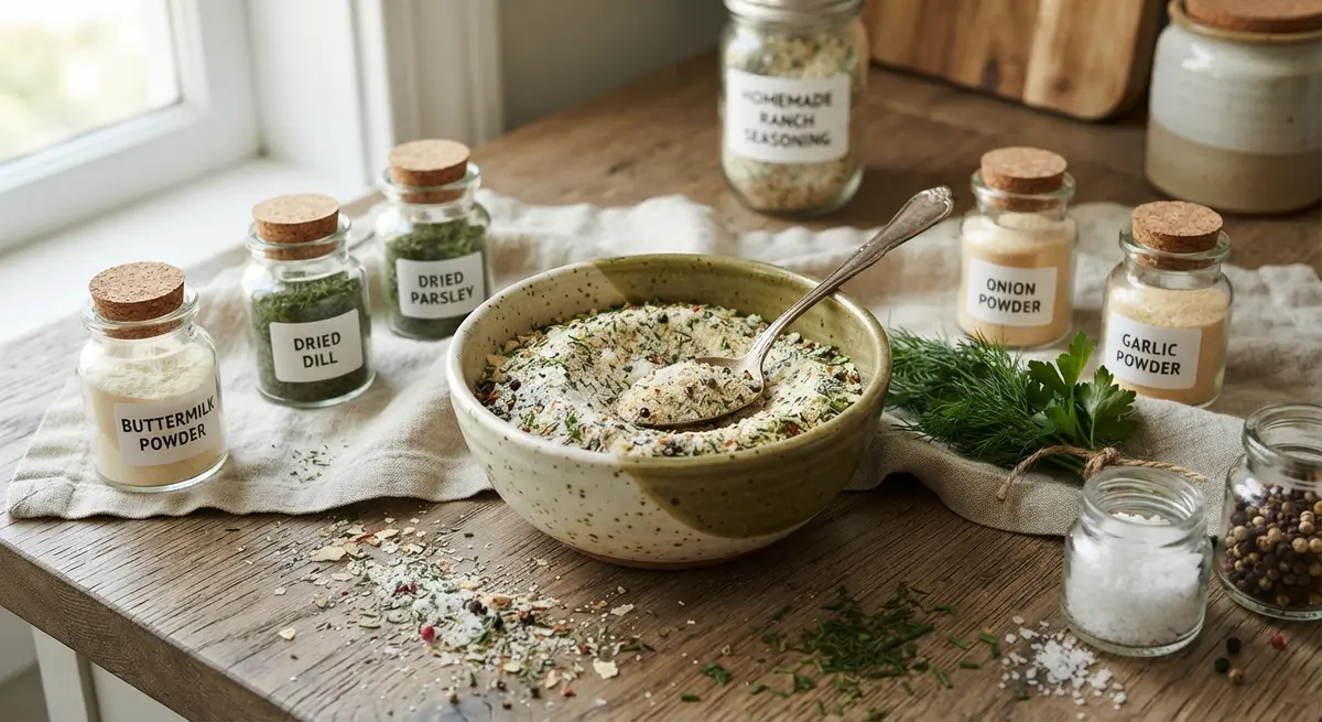 Ranch Seasoning Powder: Ditch the Packet and Make It Clean at Home