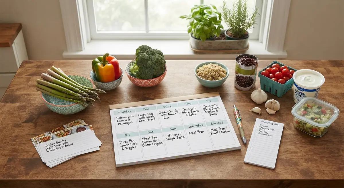 How to Build a Balanced Weekly Meal Plan Without Burnout