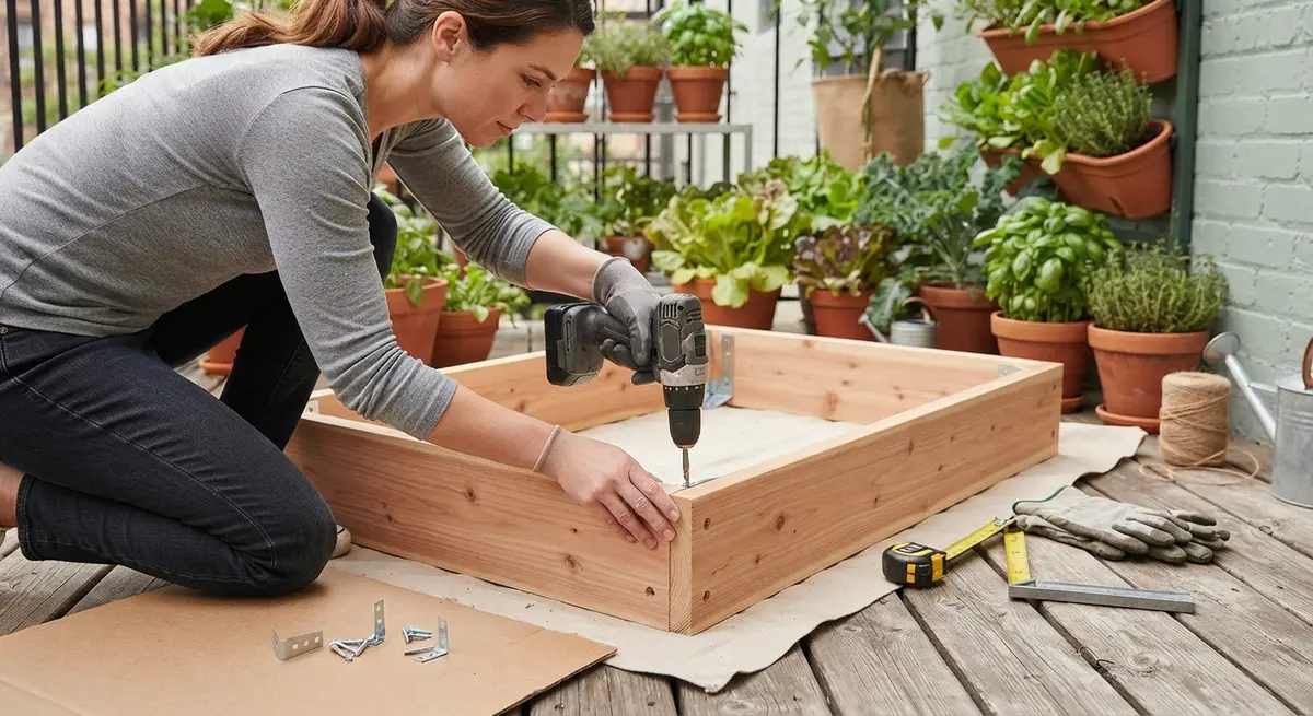 How to Build an Edible Garden Bed in a Small Space