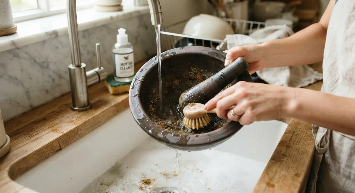 How to Clean a Mortar and Pestle So No Old Spice Lingers