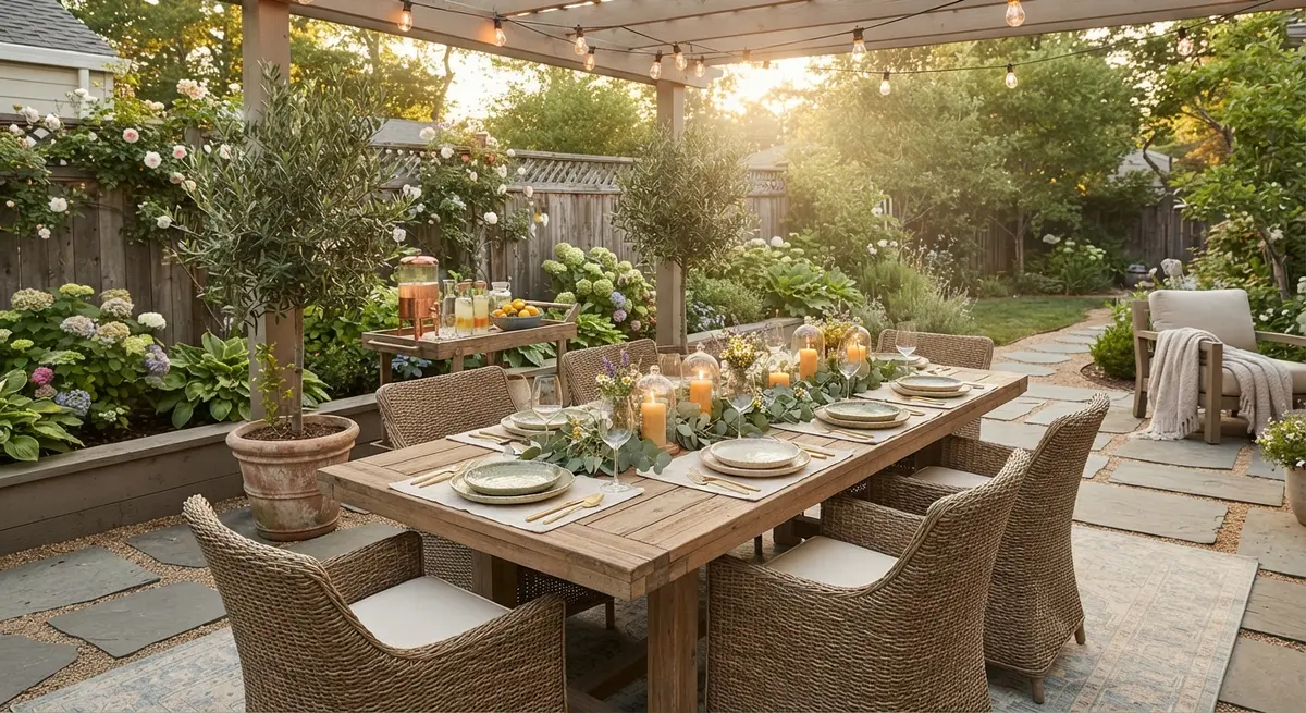 How to Create the Perfect Outdoor Dining Space in Your Backyard