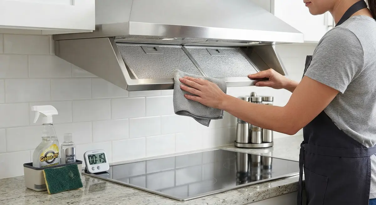 How to Deep Clean and Degrease Your Range Hood in 15 Minutes