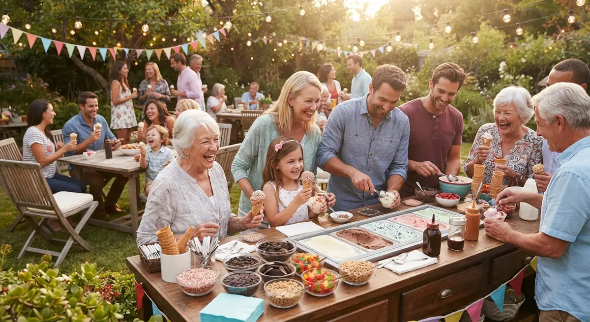 How to Host an Ice Cream Social for Friends and Family