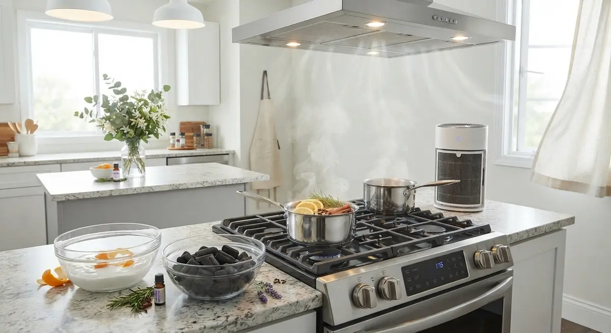 How to Quickly Get Rid of Cooking Odors in Your House
