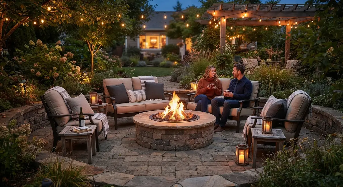 How to Start a Backyard Fire Pit Area for Cozy Evenings