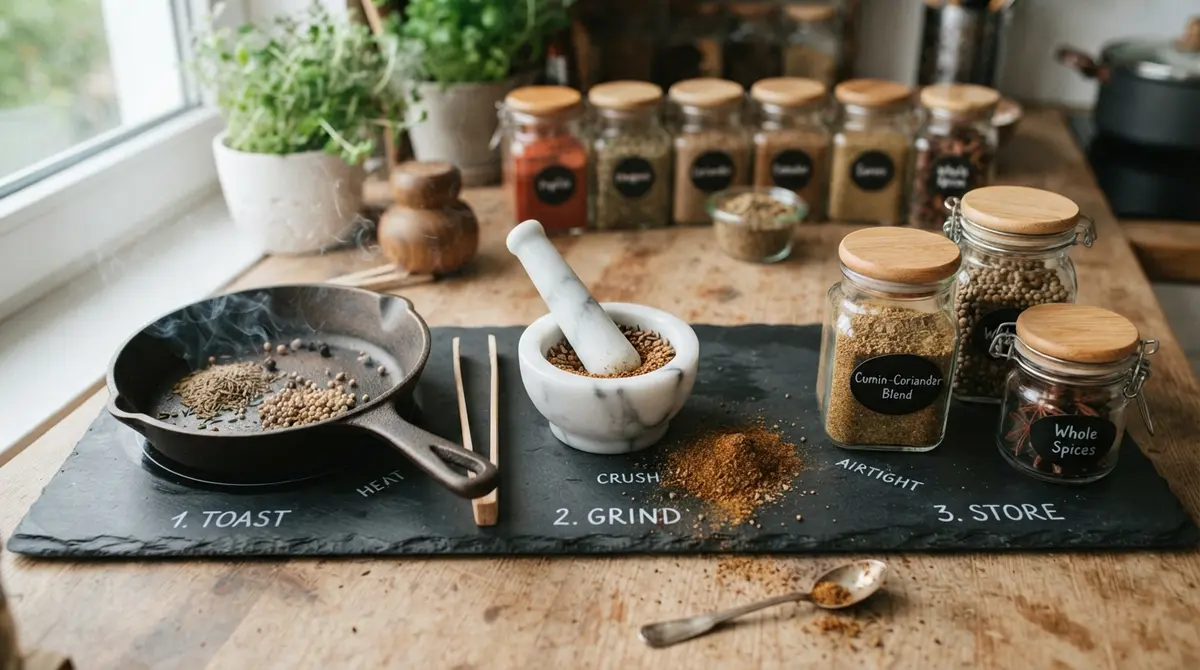 How to Toast, Grind, and Store Spices: 10 Techniques That Double the Flavor