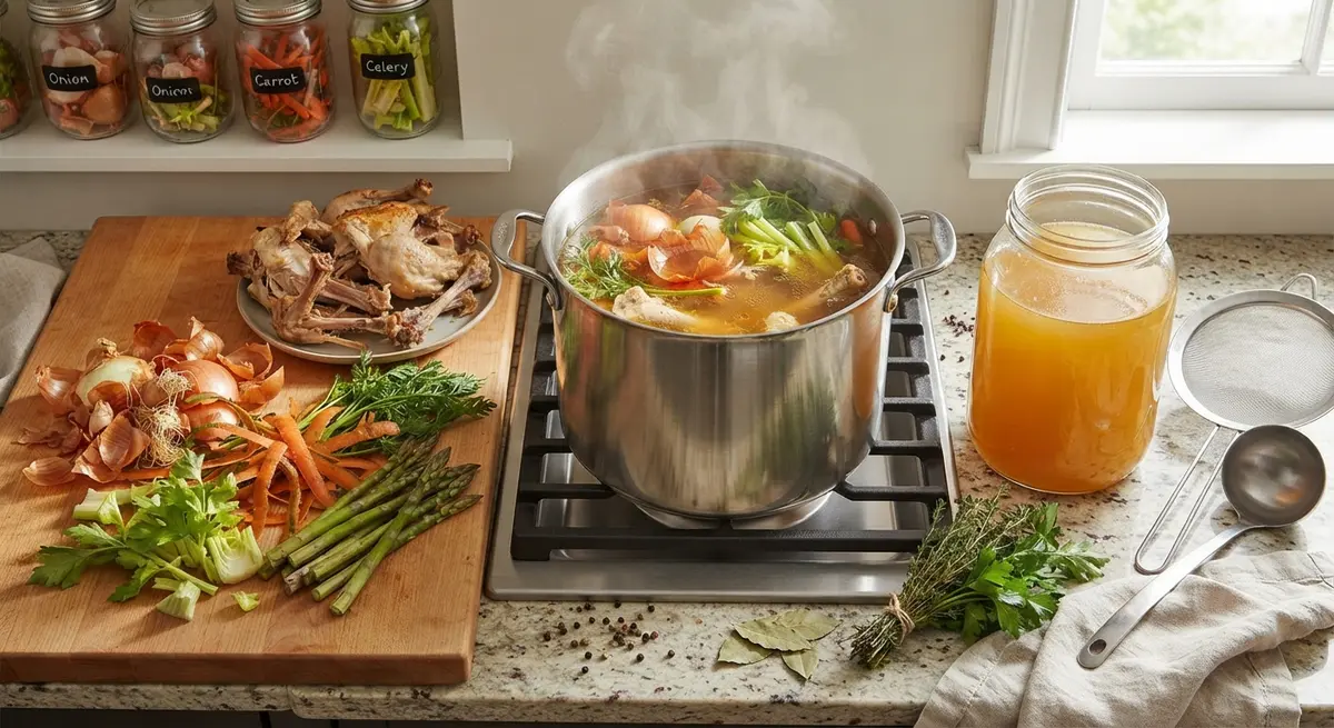 How to Turn Kitchen Scraps into Incredible Homemade Stock