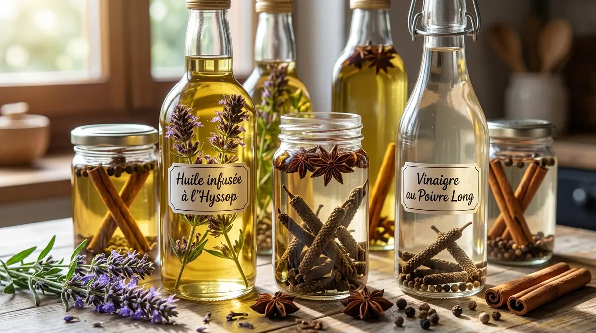 Infusing Oils and Vinegars With Spices, Safely and Deeply