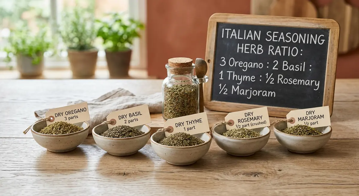 Italian Seasoning Secrets: Crafting the Ideal Dried Herb Ratio