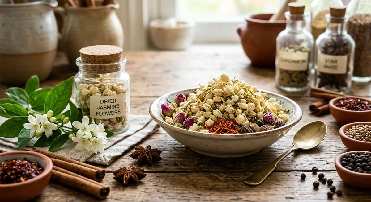 Dried Jasmine Flowers: Flavor Profile, Health Benefits & Culinary Uses