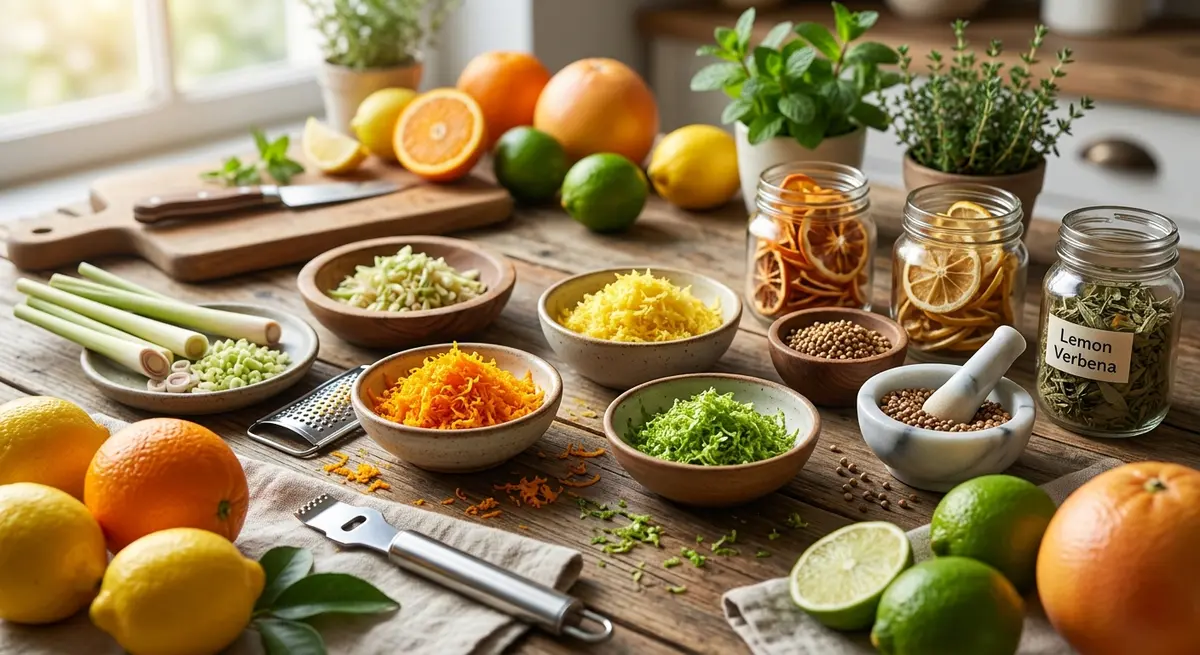 Lemon Zest Substitutes for Bright Aroma Without the Zest