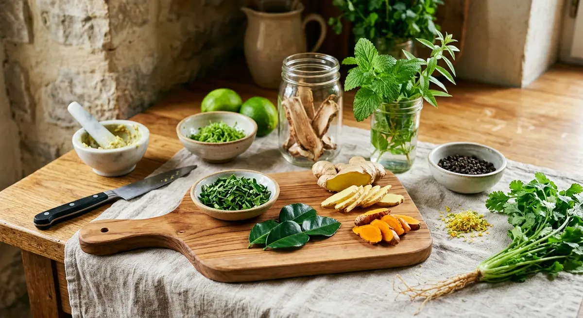 Lemongrass Substitutes for Bright, Citrussy Aroma