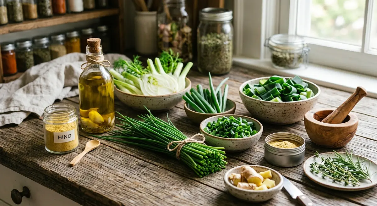 Low-FODMAP Garlic and Onion Substitutes That Still Taste Savory