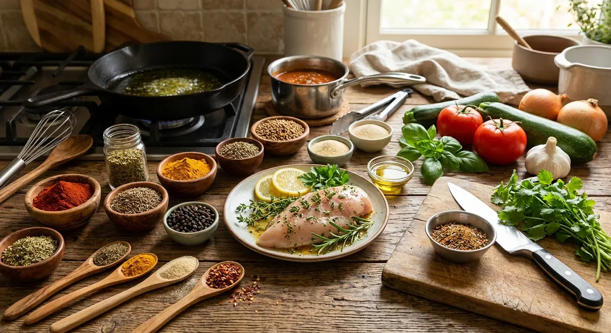 Cooking Low-Sodium With Spices That Carry the Flavor