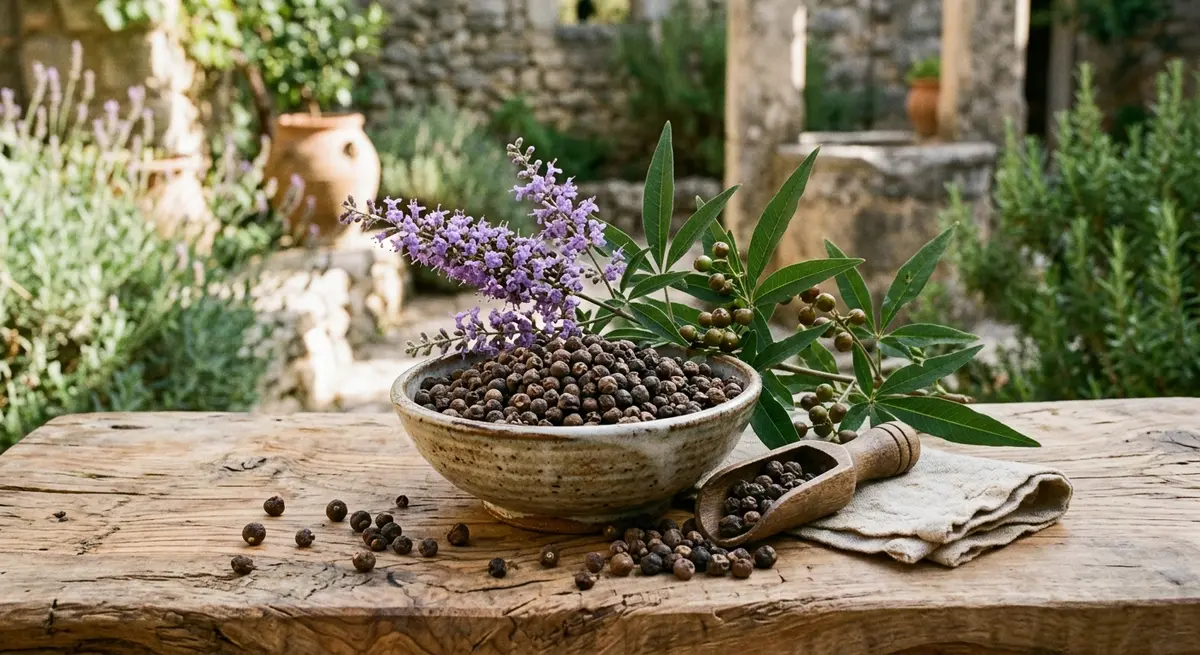 Monk's Pepper (Chaste Tree Seeds): Flavor Profile, Health Benefits & Culinary Uses