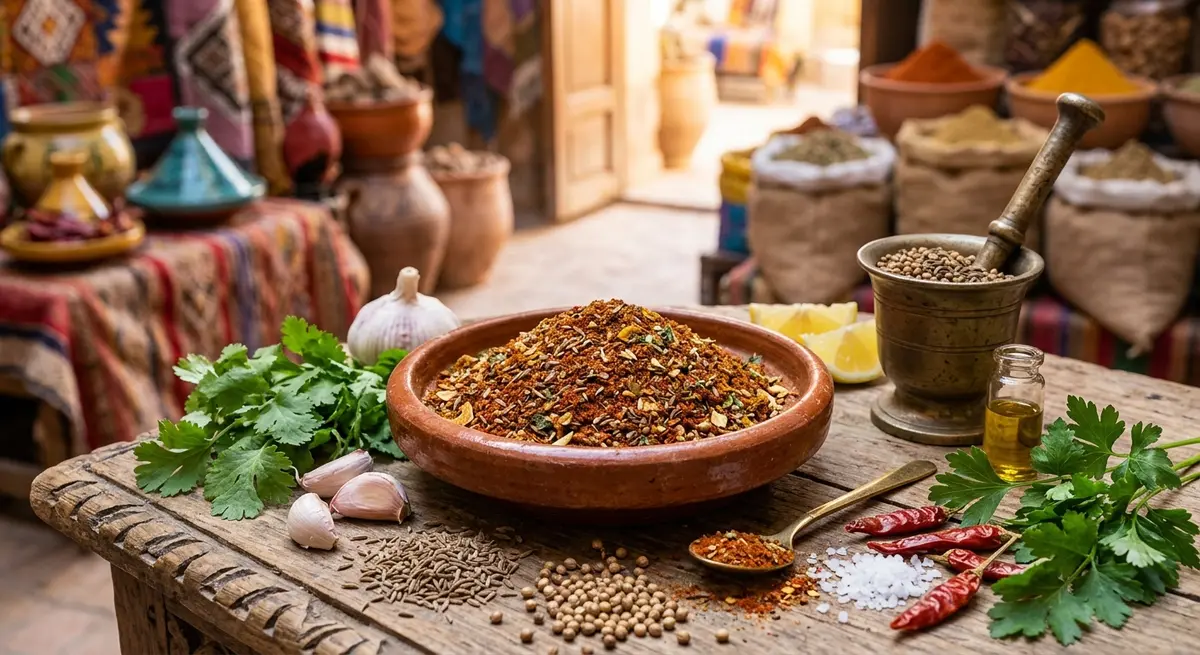 Moroccan Chermoula Spice Blend: Bright, Zesty, and Herbaceous