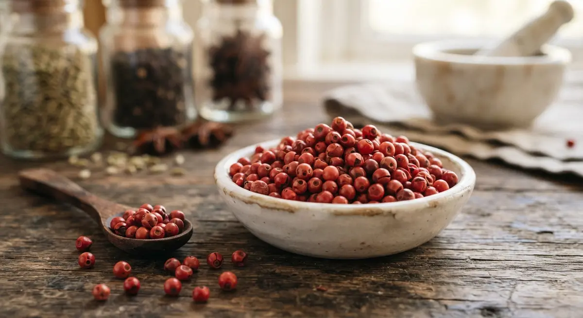 Pink Berries (False Pepper): Flavor Profile, Health Benefits & Culinary Uses