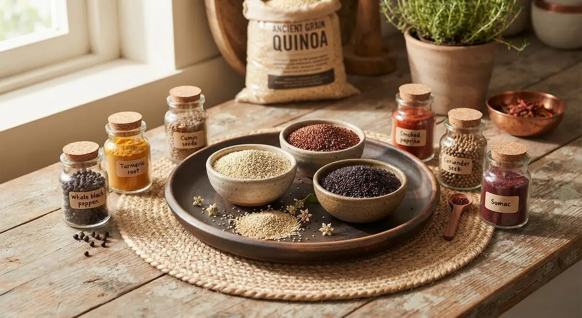 Spice Pairings for Quinoa and Ancient Grains: Escaping Bland Side Dishes