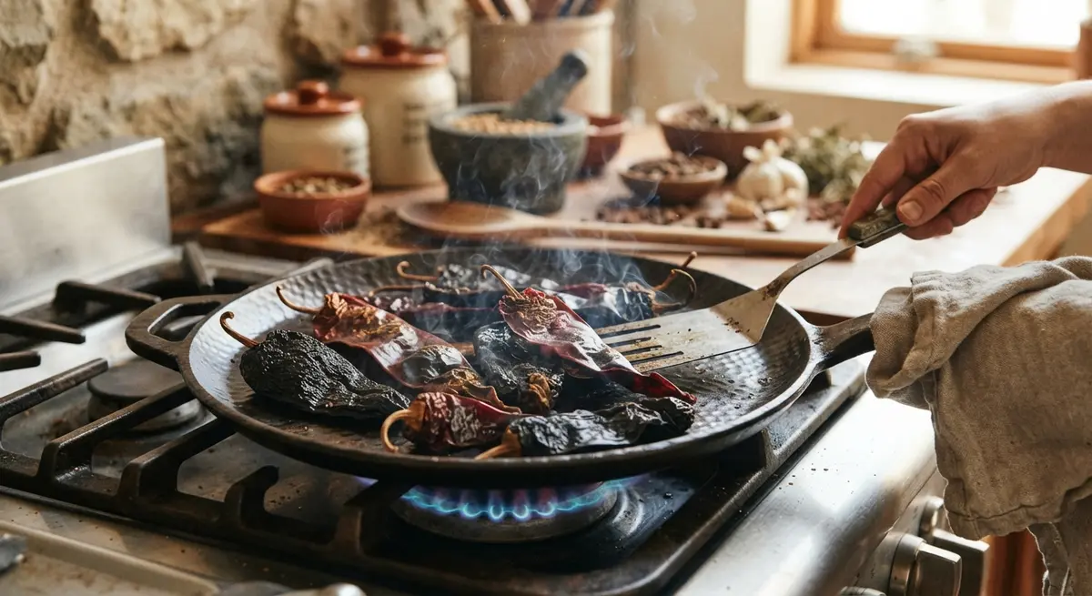 Roasting Chiles for Deep, Smoky Flavor