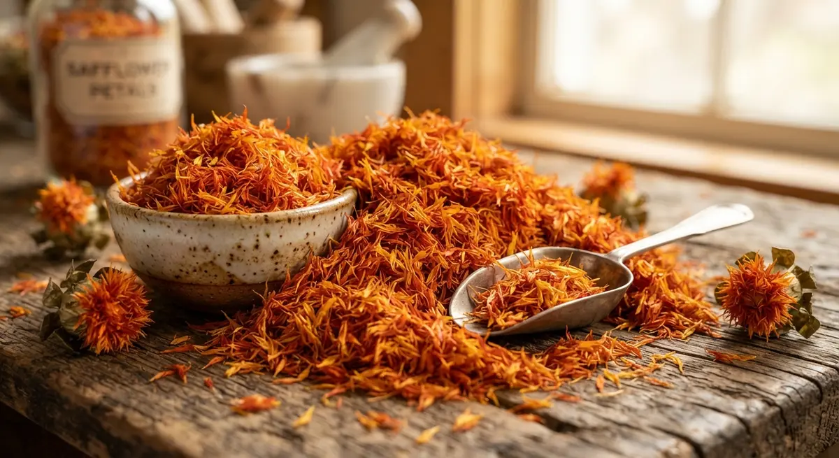 Safflower Petals (Bastard Saffron): Flavor Profile, Health Benefits & Culinary Uses