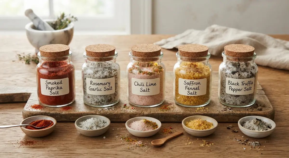 Spice-Infused Salts: Flavor Profile, Health Benefits & Culinary Uses