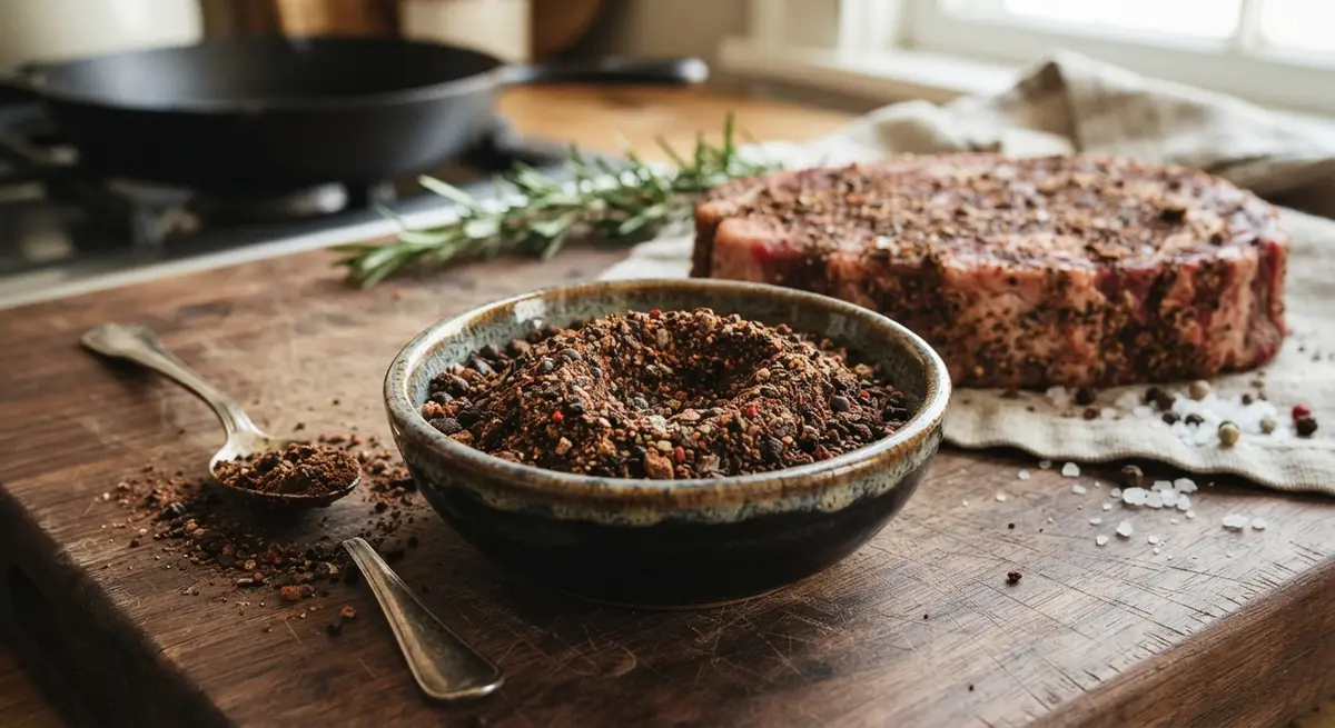 Steakhouse Rub Secrets: Coffee, Cocoa, and Spices for Beef