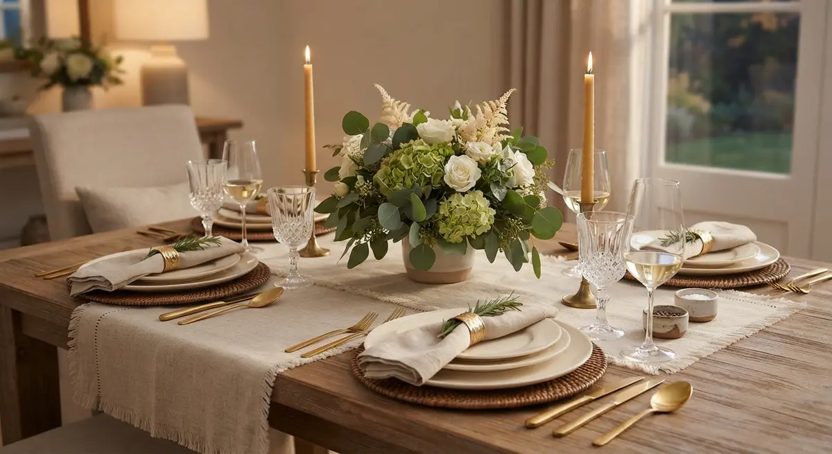 Tablescape Basics: How to Dress Up Your Dining Table