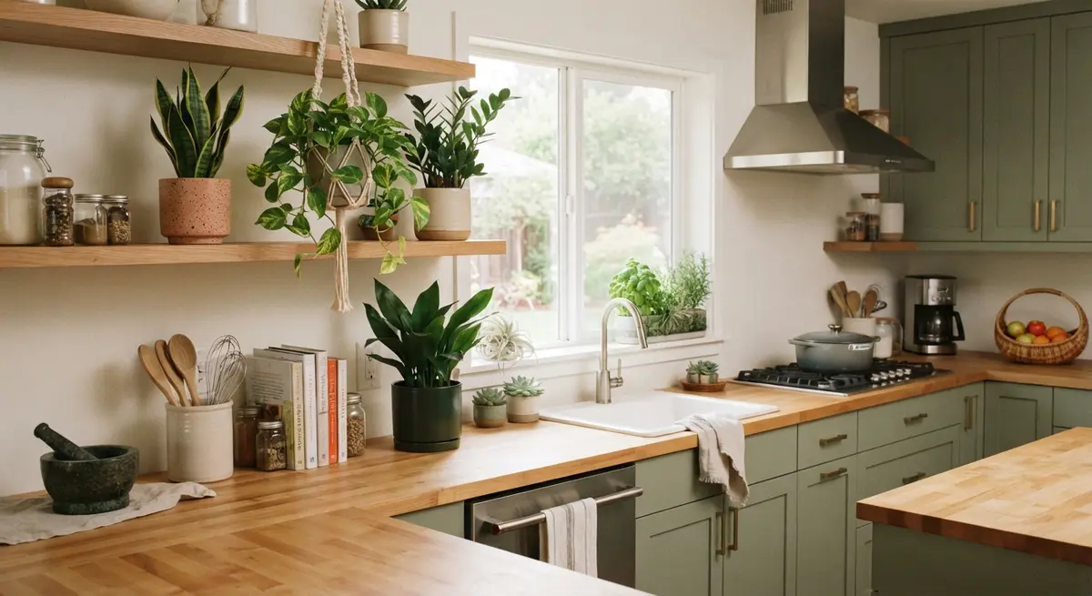 The Best Low-Maintenance Houseplants to Keep in Your Kitchen