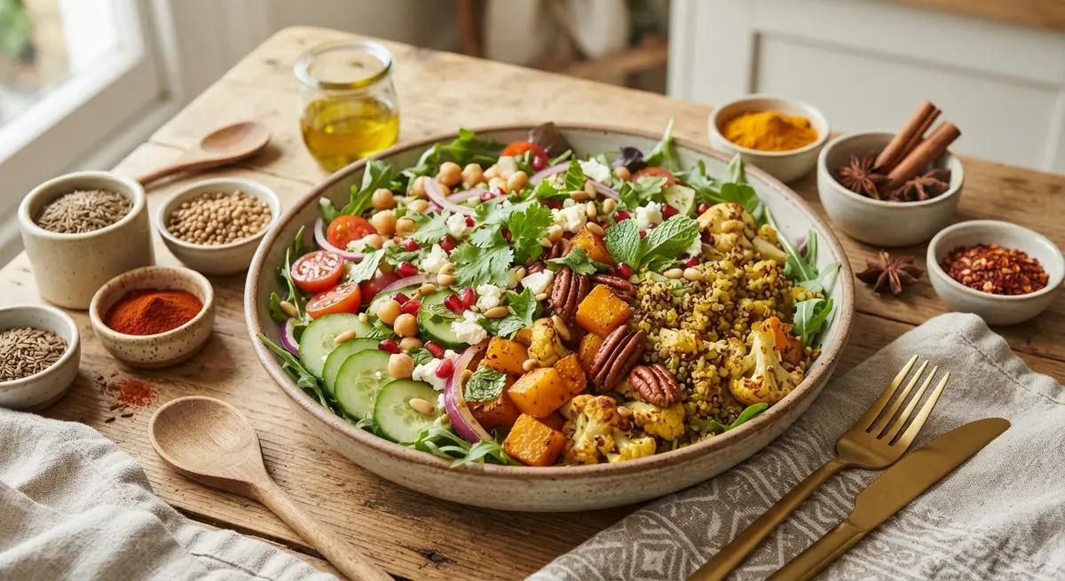 Spices for Salads: How to Pair Warm Spices with Cold, Crisp Vegetables