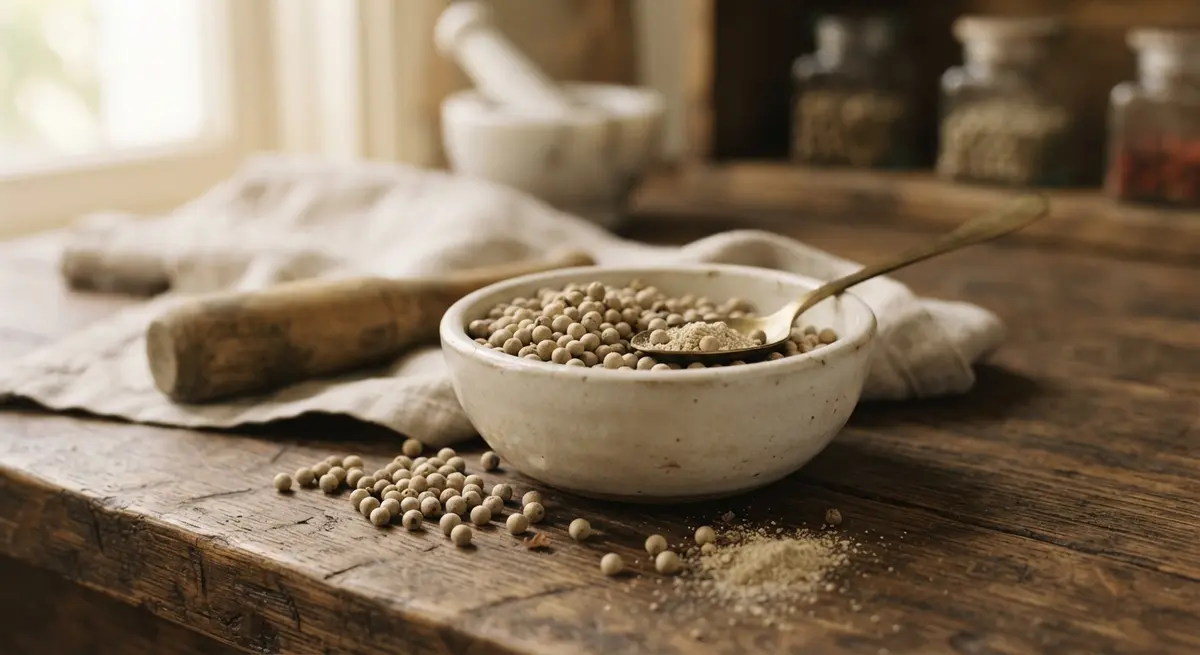 White Pepper: Flavor Profile, Health Benefits & Culinary Uses