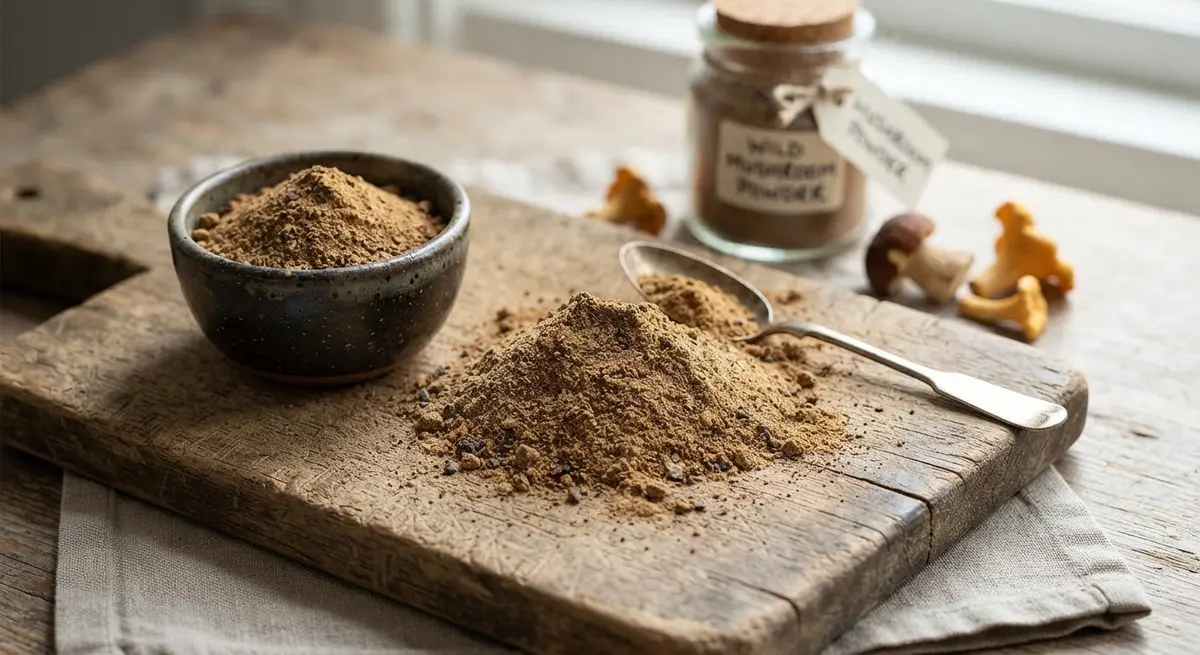 Wild Mushroom Powder: Flavor Profile, Health Benefits & Culinary Uses