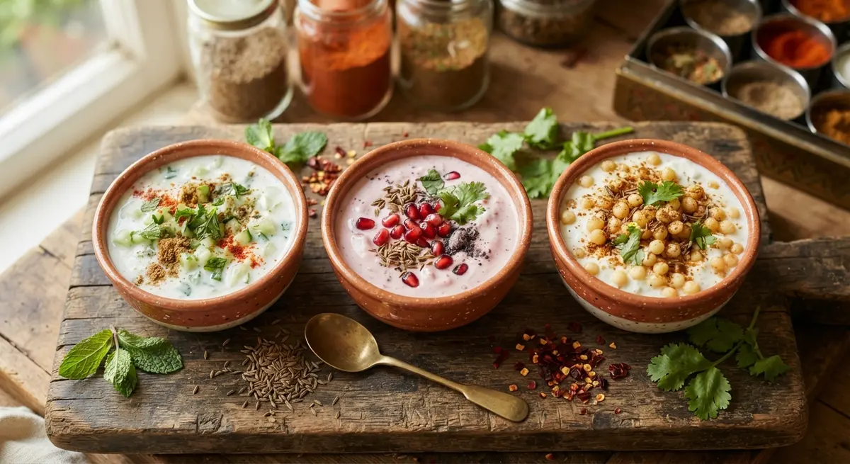 Yogurt and Spice: Crafting Savory Dips and Raitas with Indian Aromatics