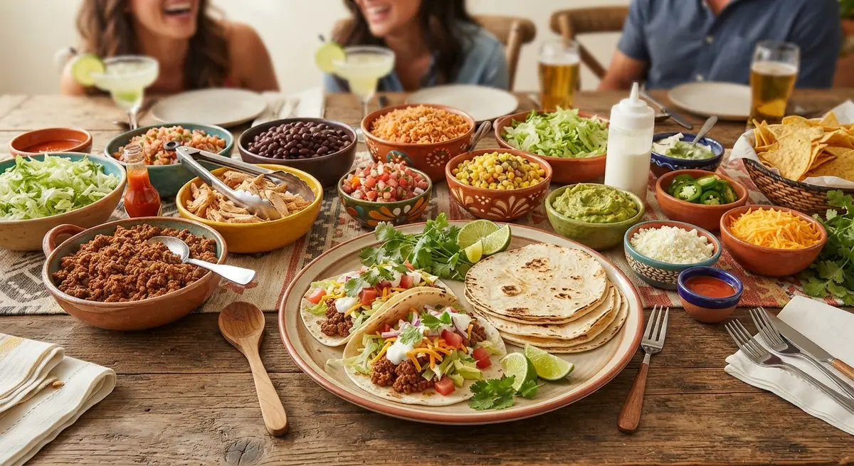 Build-Your-Own Taco Bar Plate