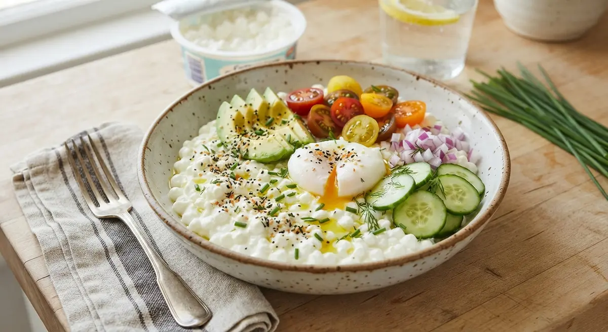 Cottage Cheese Everything-Bagel Bowl