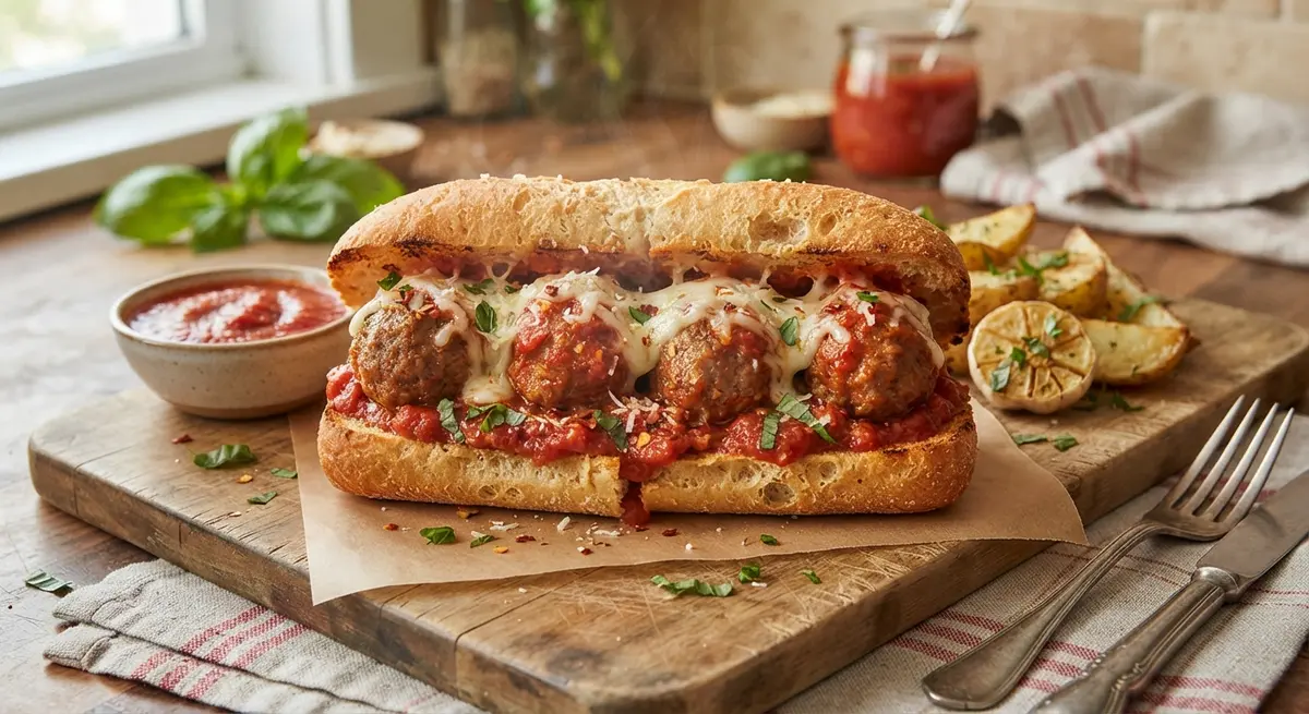 Dairy-Free Meatball Subs on Gluten-Free Rolls