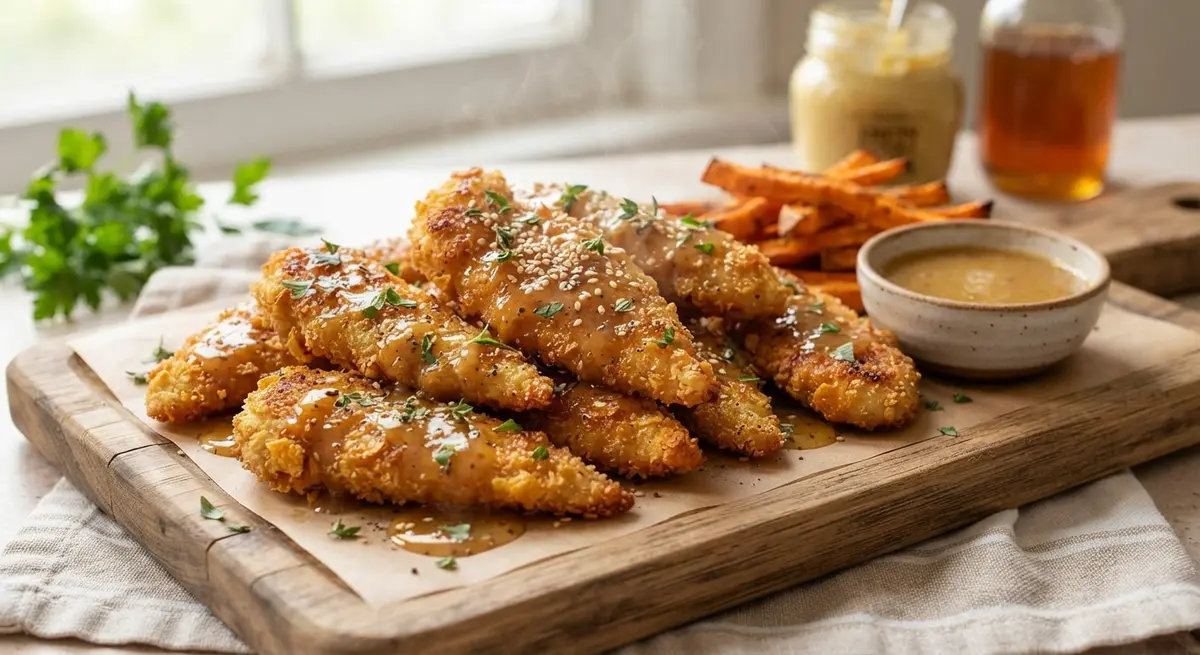 Gluten-Free Dairy-Free Honey Mustard Chicken Tenders