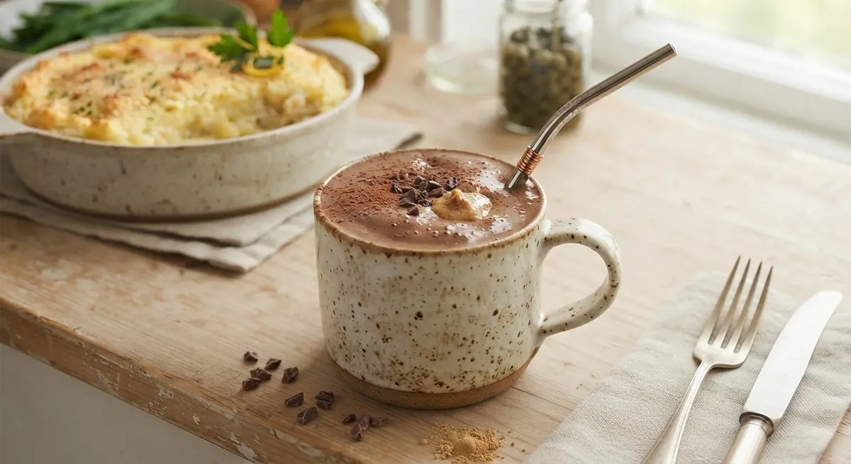 Maca & Cacao Energy Smoothie (Adaptogens for Mood and Energy)